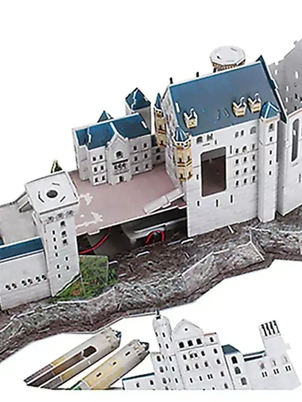 NIB Revell Neuschwanstein Castle LED Edition 121 Piece 3D Puzzle